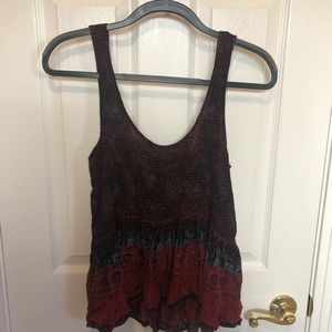 Ecoté Urban Outfitters Patterned Tank Top